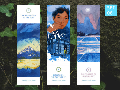 A pack of 3 Bookmark