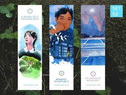 A pack of 3 Bookmark